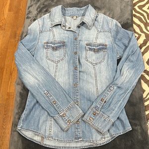 Guess Denim button up